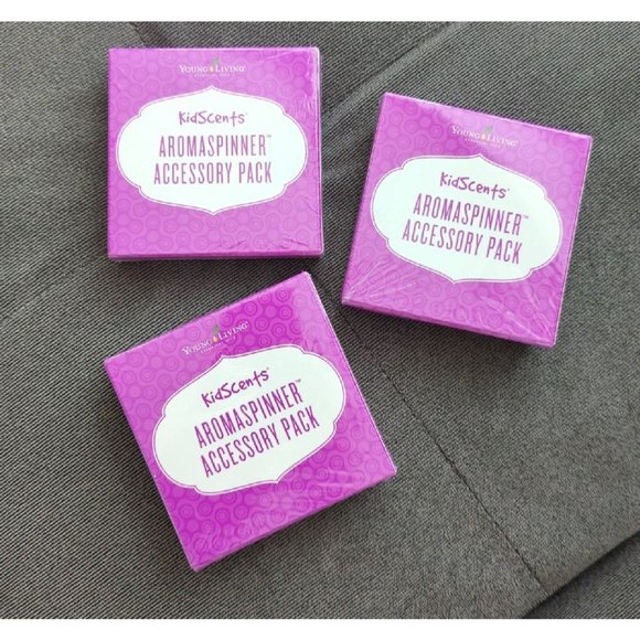Young Living Aromaspinner Accessory Pack LOT OF 3 BRAND NEW IN BOX